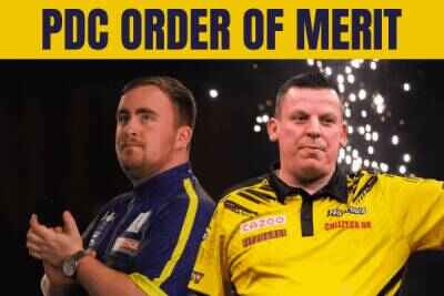 PDC Order of Merit