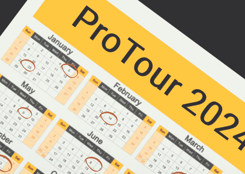 PDC ProTour Calander