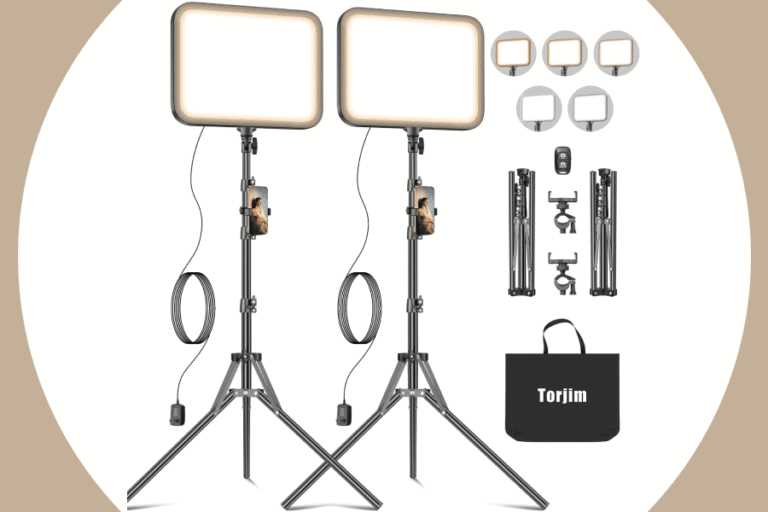 Torjim 12'' LED Video Light Kit